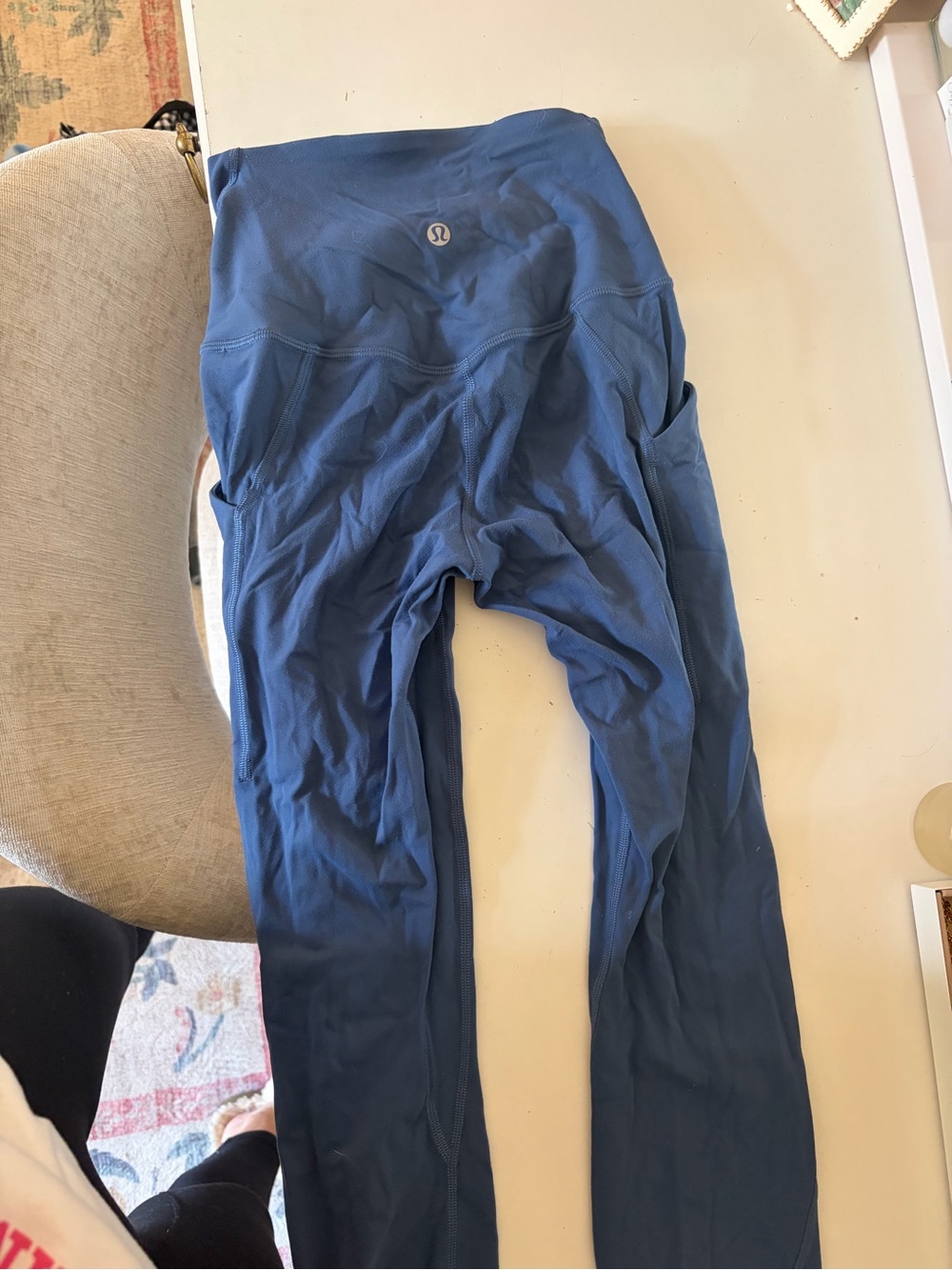 lululemon athletica blue align leggings